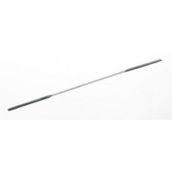 Micro double spatulas 18/10 steel lengthxwidth 100x2 mm