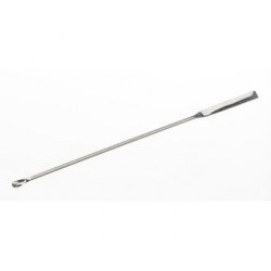 Micro spoon spatulas spoon shape 18/10 stainless length 150 mmL