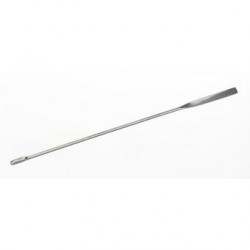 Mikrolöffel-Spatel Schaufelform 18/10 Stahl Länge 150 mmLxB