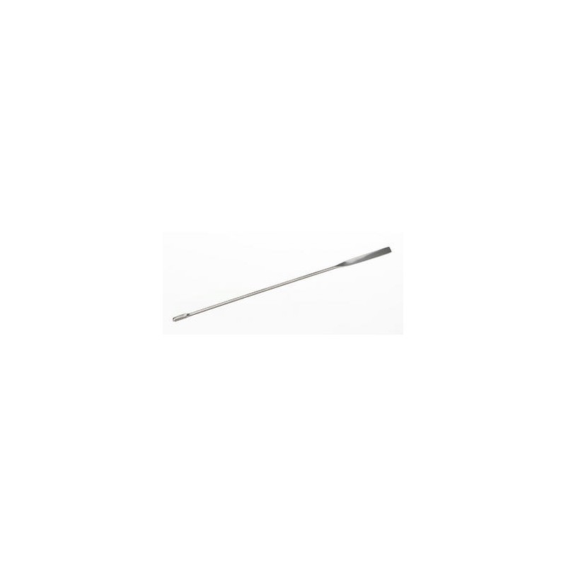 Micro spoon spatulas scoop shape 18/10 stainless length 150 mmL