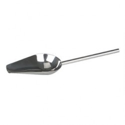 Weighing scoop conical 18/10 stainless length 250 mm