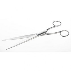 Paper scissors sharp stainless length 250 mm cut surface 135 mm