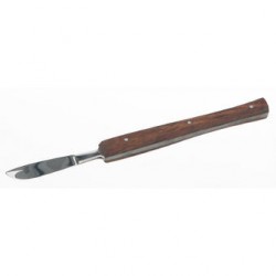 Scalpel with wooden handle length 150 mm