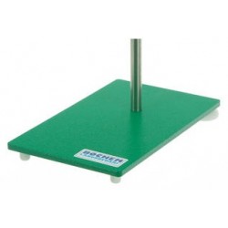 Stand bases steel varnished L x W x H 180x100x6 mm weigth 0,8 kg
