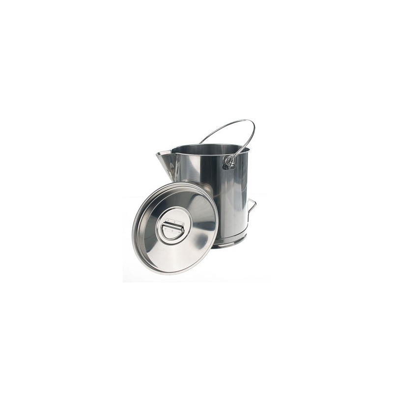 Measuring jug graduated 18/10 stainless 15L without Lid