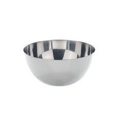 Bowl round bottom 50 ml 18/8-Steel HxØ 30x60 mm