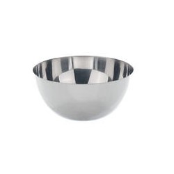 Bowl round bottom 210 ml 18/10-steel HxØ 45x90 mm
