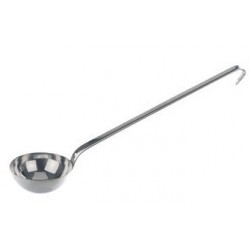 Ladle scoop flat handle 18/10-stainless steel 200 ml
