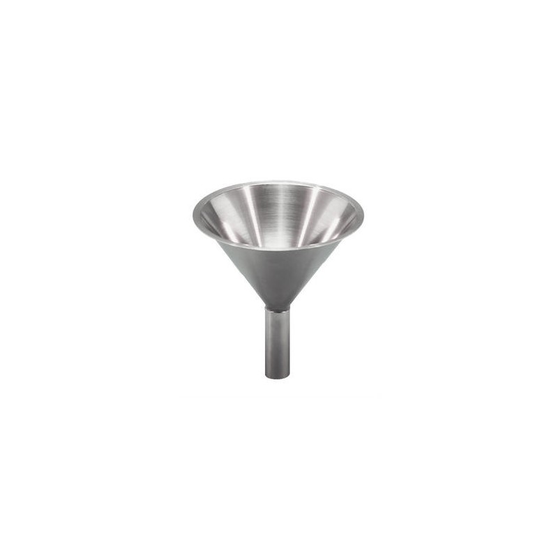 Special funnel for powder 18/10 Stainless height 135 mm Ø