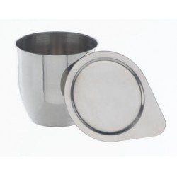 Crucibles 130 ml Ni 99,6 % without lid HxØ 60x60 mm thickness