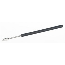 Dissecting needle typ lancet wit plastic handle /18/10 steel