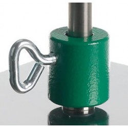 Sockets for rods without thread Tempered cast iron Ø 12/13