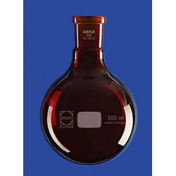 Round bottom flask 50 ml Duran brown SJ29/32 pack 10 pcs.