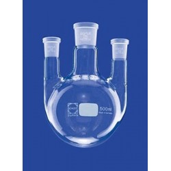 Three-neck round-bottom flask 10000 ml side necks parallel
