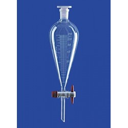 Separating funnel acc to Squibb borosilicate glass 50 ml PTFE