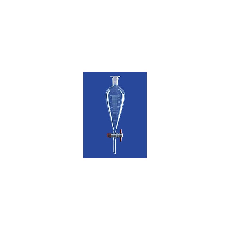 Separating funnel acc to Squibb borosilicate glass 50 ml PTFE