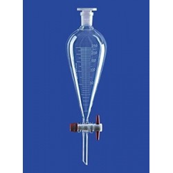 Separating funnel acc to Squibb borosilicate glass 250 ml PTFE