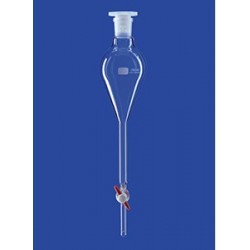 Separating funnel acc. to Gilson 50 ml borosilicate glass 3.3