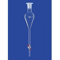 Separating funnel acc. to Gilson 100 ml borosilicate glass 3.3