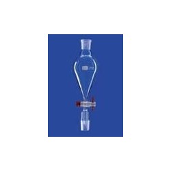 Dropping funnel 500 ml conical with PTFE-plug boro 3.3 NS29/32