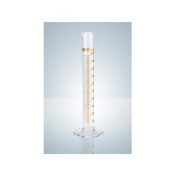 Measuring cylinder 5 ml Duran stain amber graduation pack 2 pcs.