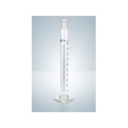 Mixing cylinder 100 ml Duran class B Poly stopper short line