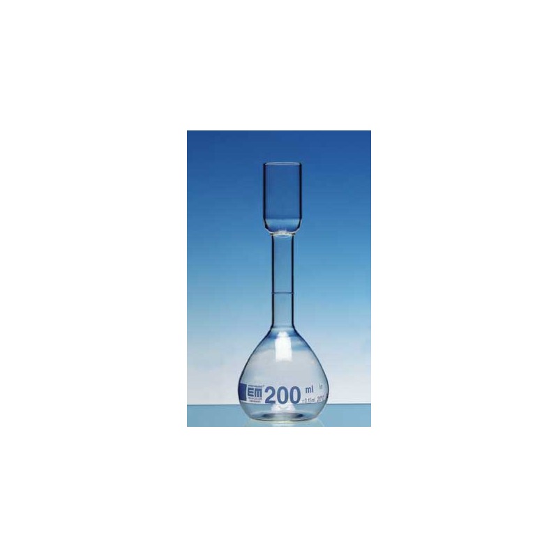 Volumetric flask acc. to Kohlrausch 200 ml Duran CC sugar