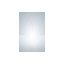 Graduated pipette AS 1:0,1 ml AR-glass CC zero in tip blue