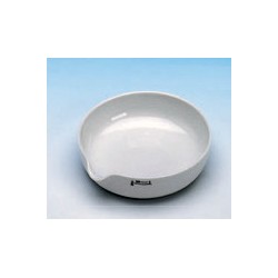 Evaporating basin 8 ml Ø 40 mm pout glazed shallow form height