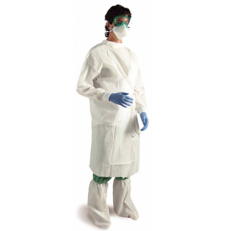 Gown for protection against chemical and biological agents