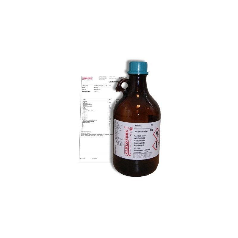 Acetonitrile C2H3N [75-05-8] HPLC-PLUS Gradient Grade pack