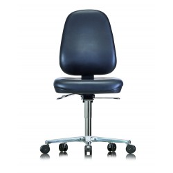Chair with castors WS1720 RR ESD Classic seat/backrest with