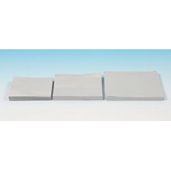 Alu sheets foil gauge 0,03 mm width/length 80/80 mm pack 1000