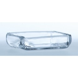Veraschungskästchen Quarzglas LxBxH. 30x30x10 mm