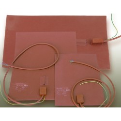 Silicone heating mat with sensor pocket 200 °C 200 W 230 V (297