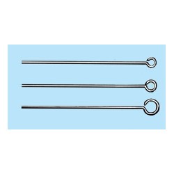Inoculating loop stainless steel length 75 mm Ø 2,5 mm pack 10