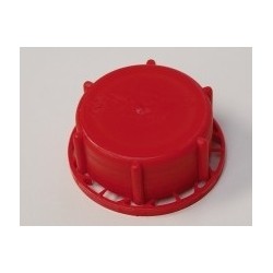 Screw closure PE-HD tamper evident ring red for jerrycan 5/10 L