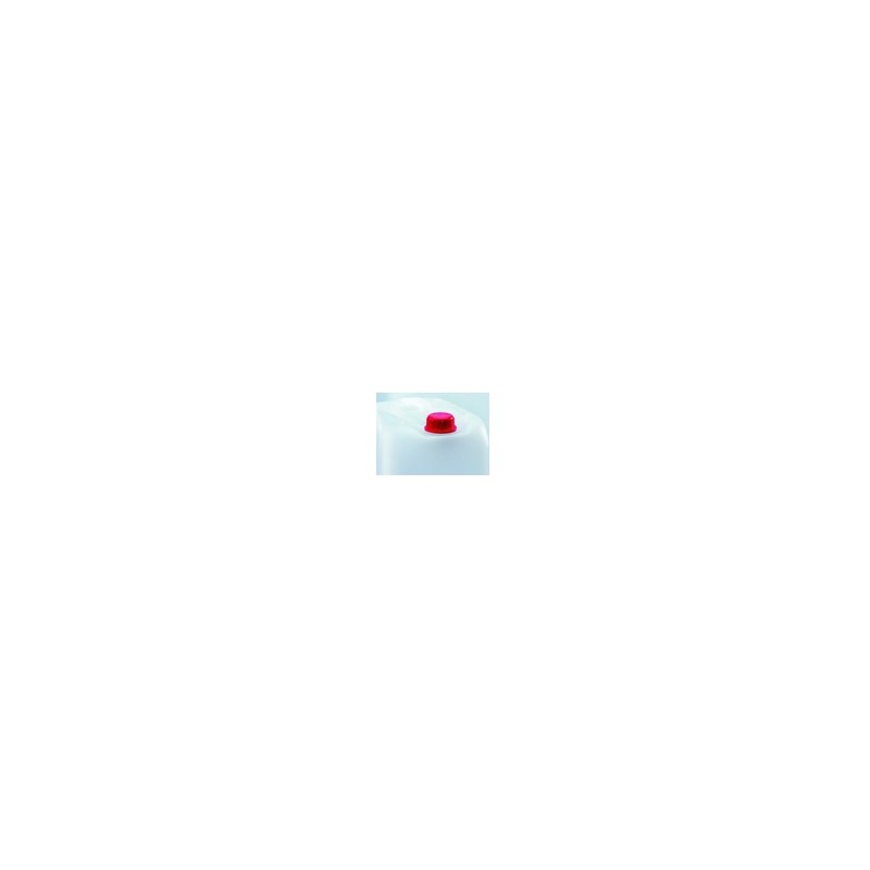 Zakrętka PE-HD pierścień zrywany czerwona do kanistra