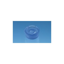 Cap for UV-Cuvette micro PE round green pack 100 pcs.