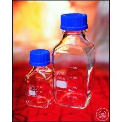 Reagent bottle 500 ml Duran square srew cap GL45 blue