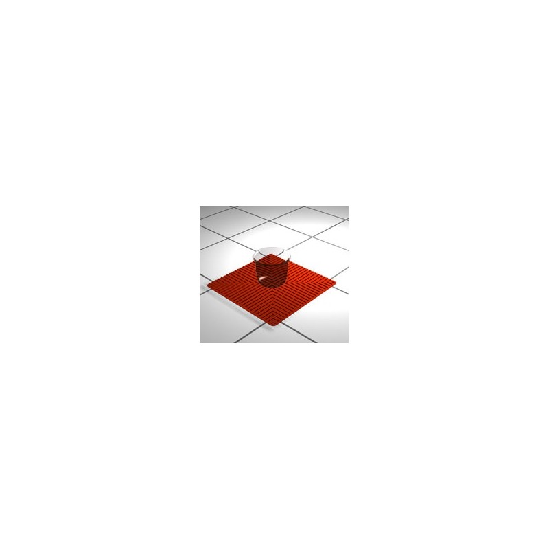 Laboratory-Mat Silicone red 250 x 250 mm