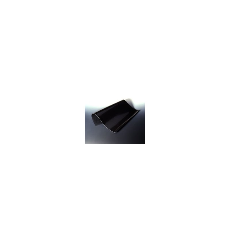 Platte aus Fluorkautschuk schwarz 300x300 mm Stärke 1,5 mm