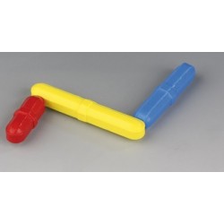 Colour Magnetic Stirring Bars red PTFE 13 x 8 mm pack 10 pcs.
