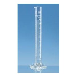 Cylinder miarowy 10 ml boro 3.3 forma wysoka klasa B biała
