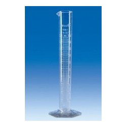 Measuring cylinder 2000 ml SAN class B tall form glass-clear