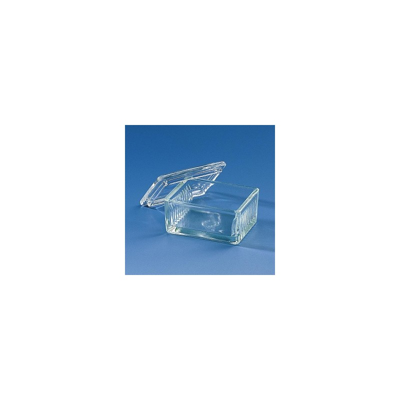 Färbetrog Typ Schiefferdecker Natron-Kalk-Glas für 10