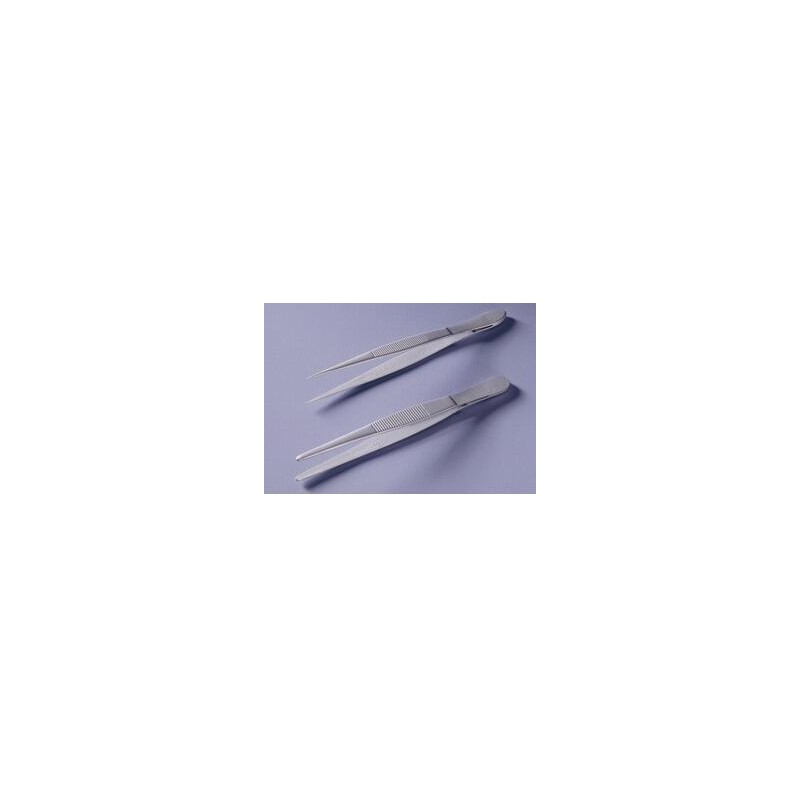 Tweezers teflon coated straight pointed lenght 105 mm