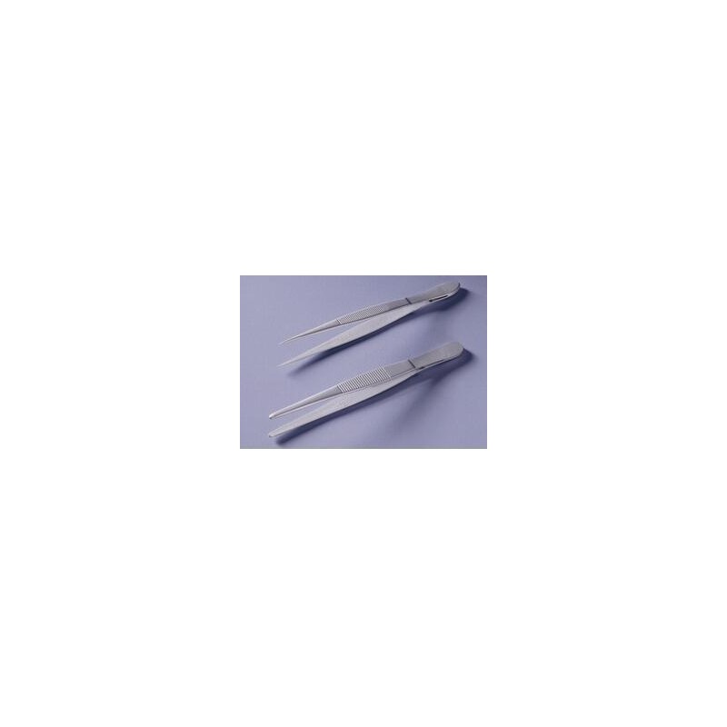 Tweezers teflon coated straight pointed lenght 115 mm