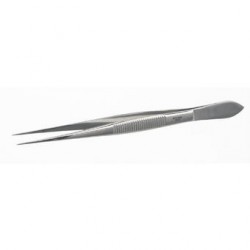 Tweezers stainless 18/10 straight pointed lenght 105 mm
