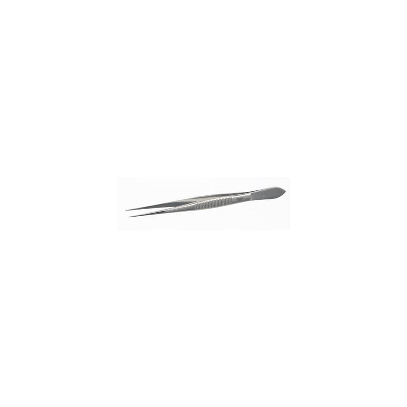 Tweezers stainless 18/10 straight pointed lenght 105 mm